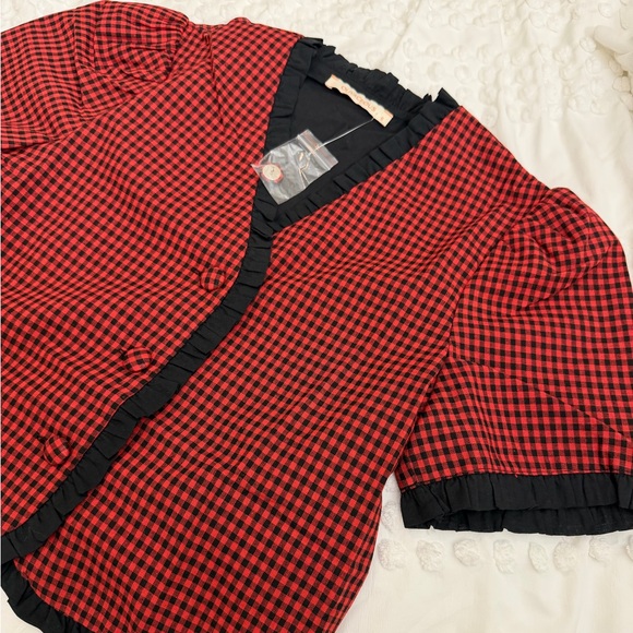 FAITH NAOMI SCARLETT CHECKERED TOP SMALL BRAND NEW SOLD OUT - Picture 7 of 10